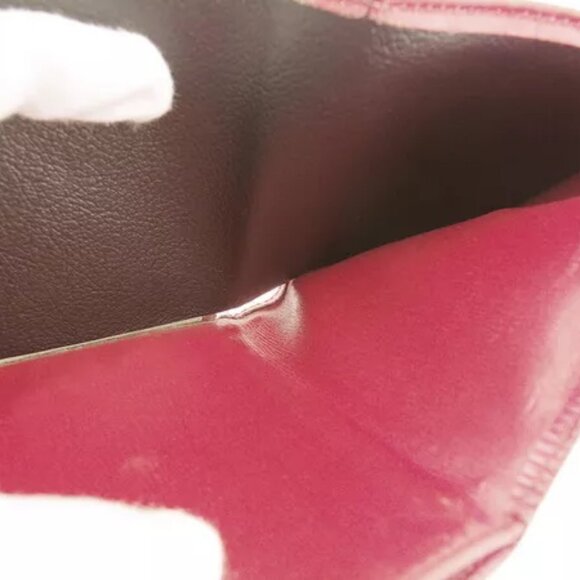 LOUIS VUITTON W Hook Wallet Epi Epi Leather Authentic Used - Picture 8 of 8